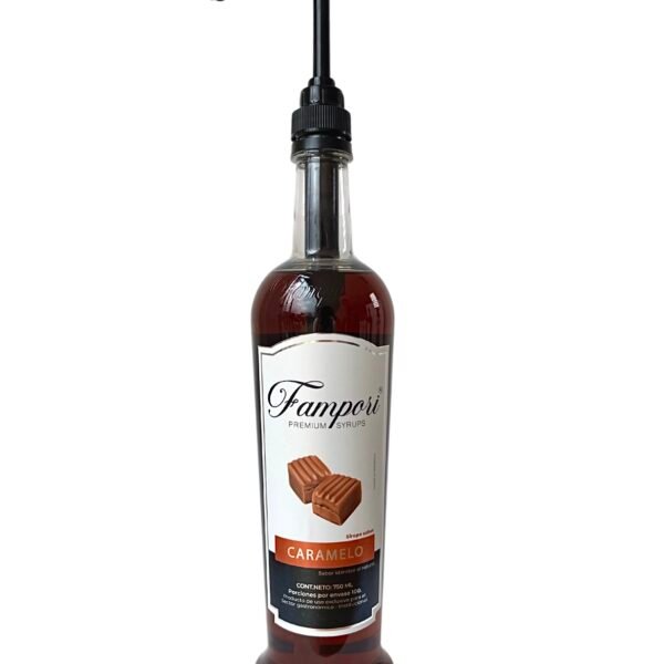 SIROPE PARA BEBIDAS CALIENTES CARAMELO 750ml