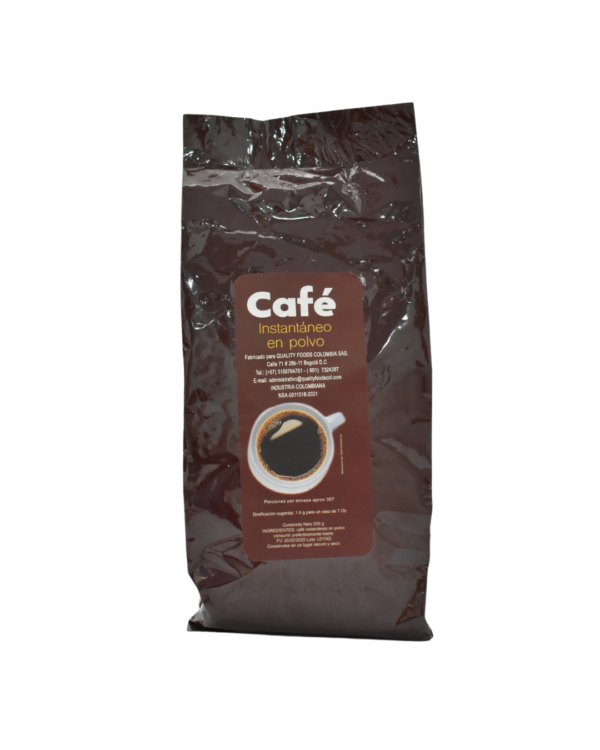 CAFÉ EN POLVO MAQUINAS VENDING  500g Quality foods
