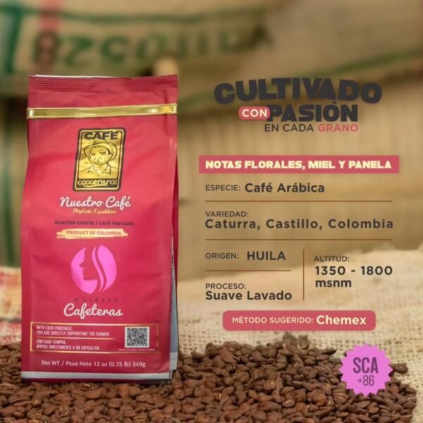 CAFE MUJERES CAFETERAS COOCENTRAL