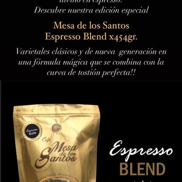 CAFÉ MESA DE LOS SANTOS EXPRESO BLEND 454 GR